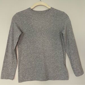 Hanna Andersson Basics Gray Long Sleeve T-Shirt